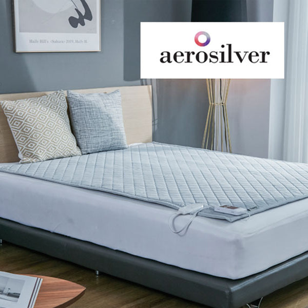 <2025> Aerosilver Carbon Heated Mattress Pad -  Far Infrared Carbon Heating Mat