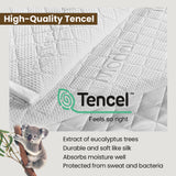 [* New] Tencel Heated Mattress Pad - Far Infrared Carbon Heating Mat